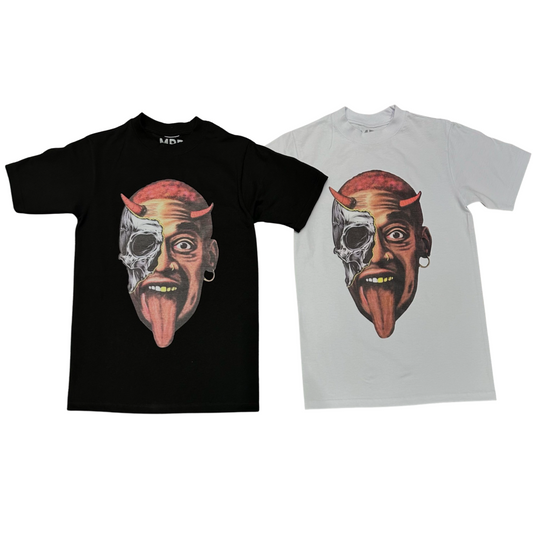 Dennis Rodman Devil Black Oversized T-shirt