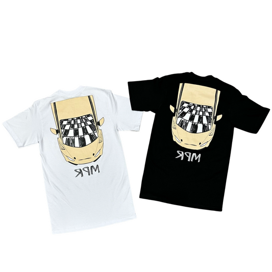 MPR “Live Fast Die Young” White Oversized T-shirt