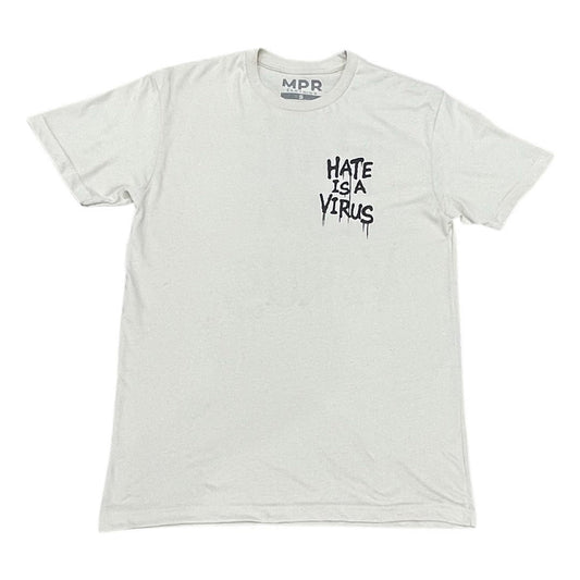 HATE IS A VIRUS Sand T-shirt