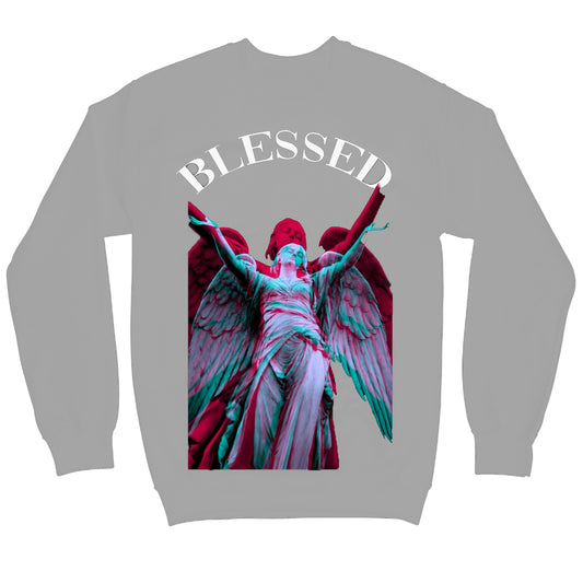 BLESSED CREWNECK - GREY