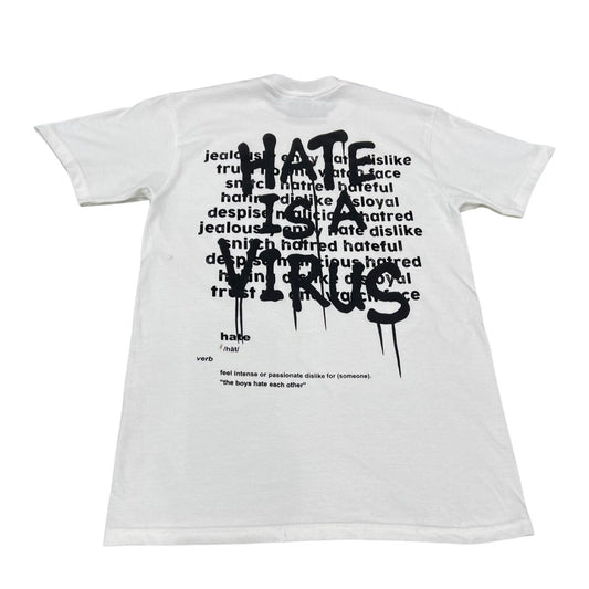 HATE IS A VIRUS White T-Shirt