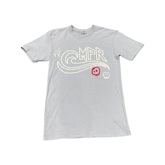 MPR CLOTHING MONEY POWER RESPECT GREY T-SHIRT