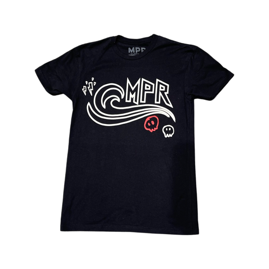 MPR CLOTHING MONEY POWER RESPECT BLACK T-SHIRT