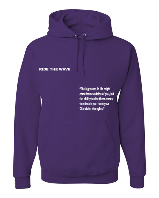RIDE THE WAVE HOODIE 3M - PURPLE