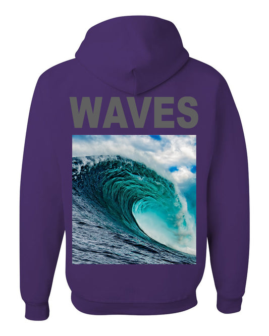RIDE THE WAVE HOODIE 3M - PURPLE