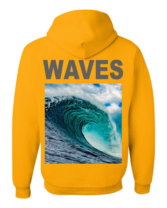 RIDE THE WAVE HOODIE 3M - YELLOW