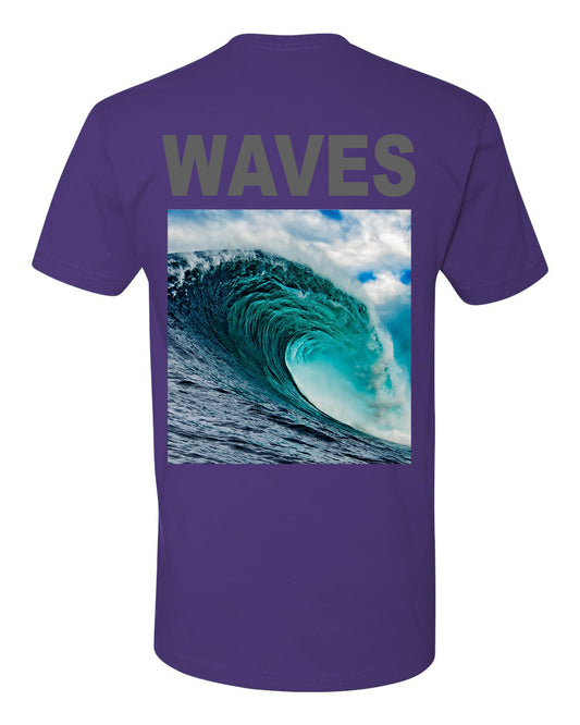 RIDE THE WAVE T-SHIRT 3M - PURPLE