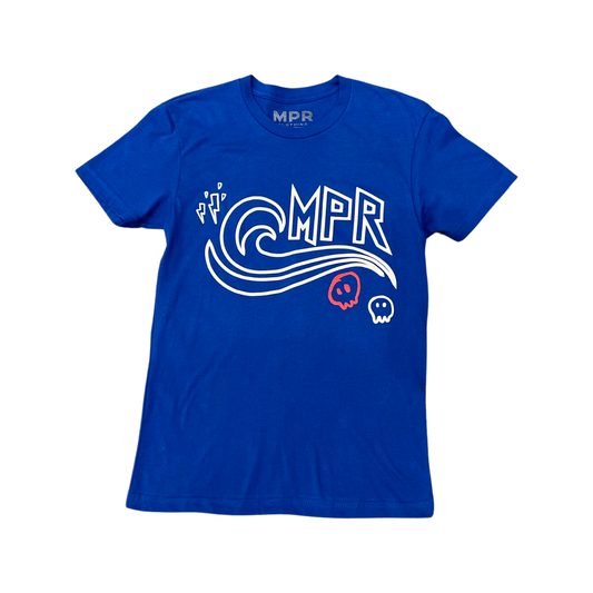 MPR CLOTHING MONEY POWER RESPECT ROYAL BLUE T-SHIRT