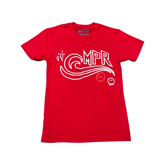 MPR CLOTHING MONEY POWER RESPECT RED T-SHIRT