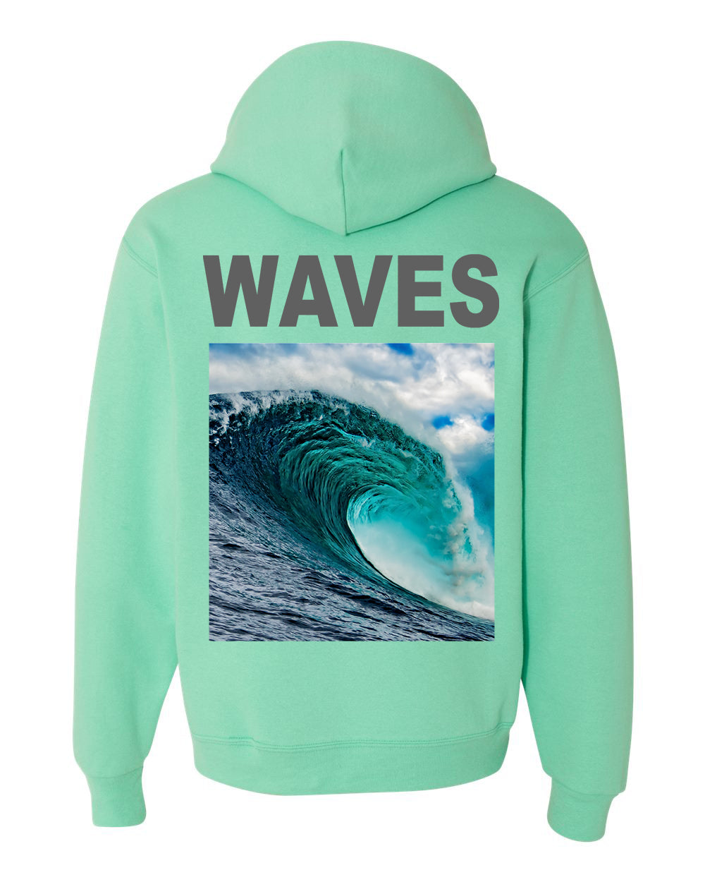 RIDE THE WAVE HOODIE 3M - MINT