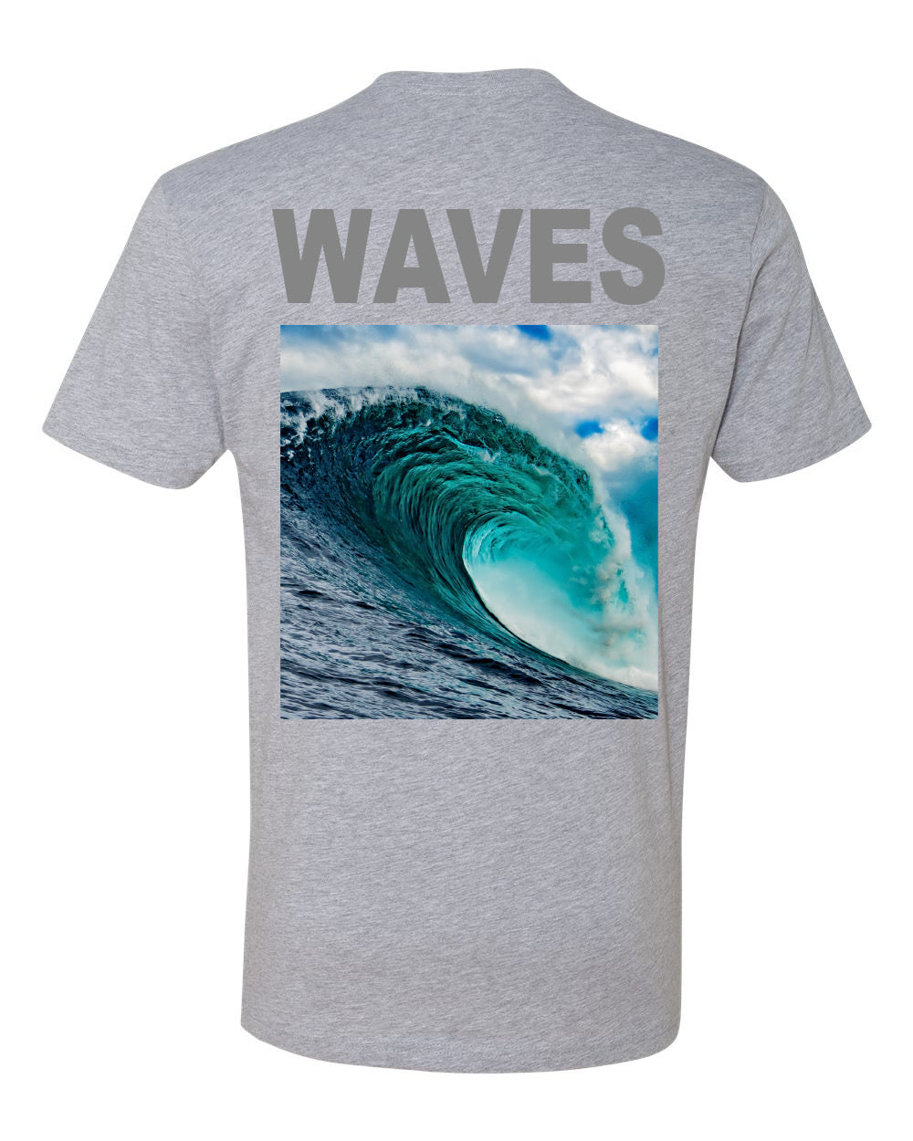 RIDE THE WAVE T-SHIRT 3M - GREY