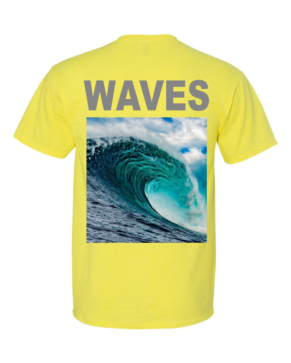 RIDE THE WAVE T-SHIRT 3M - NEON YELLOW