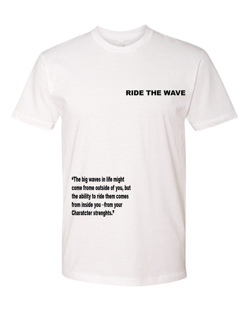 RIDE THE WAVE T-SHIRT 3M - WHITE